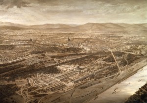 pressefotoJosefLangl.Wien zurZeitderWeltausstellung1873ÖlgemäldeWienMuseum