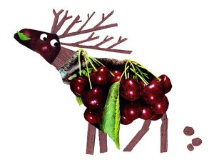 kirschhirsch©schnipselqueen500pix